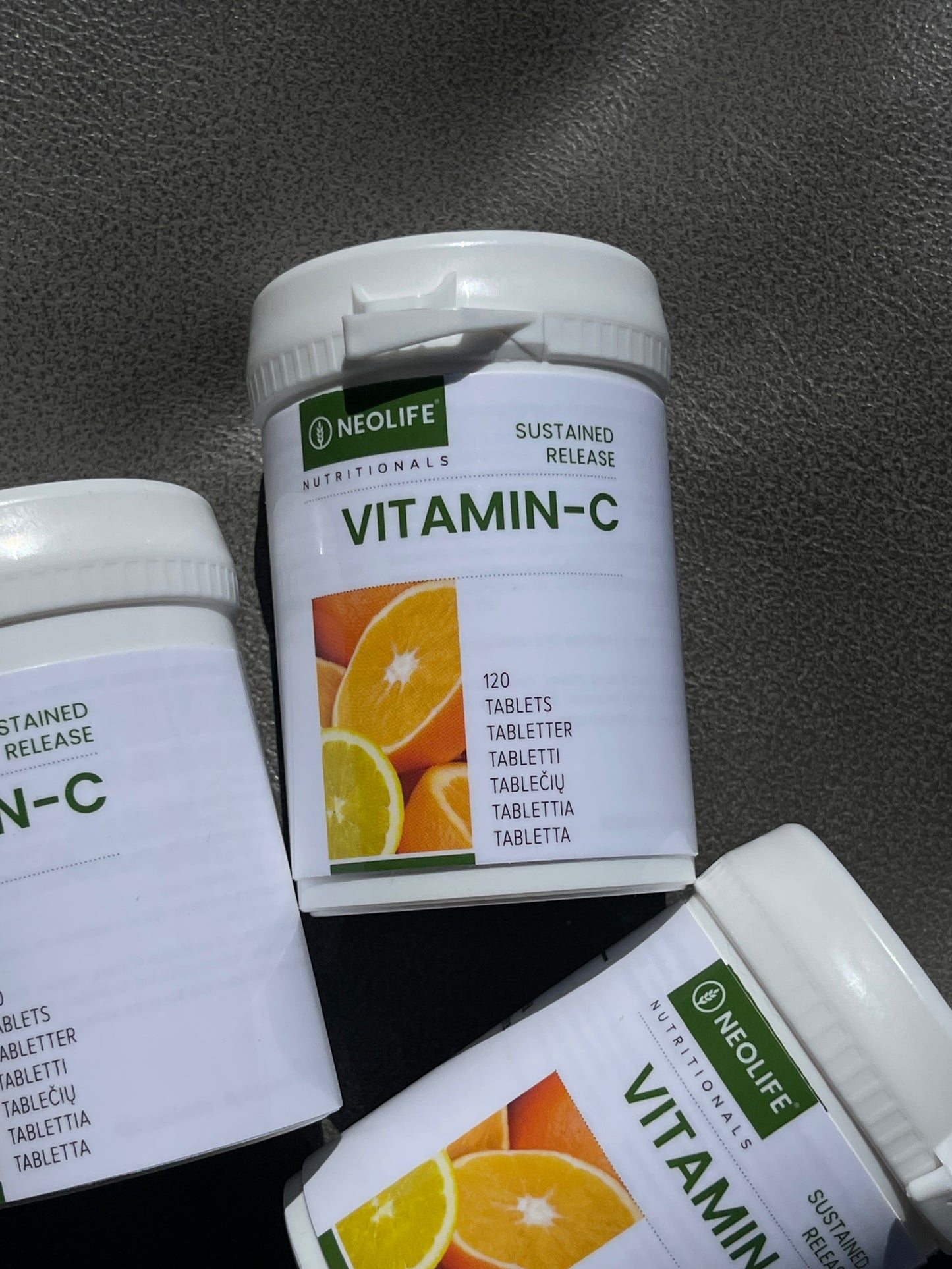 Sust. Rel. Vitamin-C, maisto papildas su vitaminu C