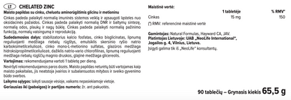 Cinkas, mineralinis maisto papildas